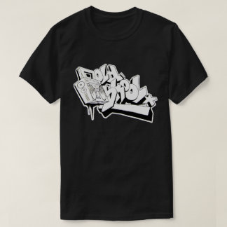 VIEUX T-SHIRT DE GRAFFITI DE HIP HOP DE SKOOL