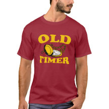Vieux T-shirt de minuterie - obscurité