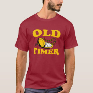 Vieux T-shirt de minuterie - obscurité