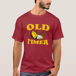 Vieux T-shirt de minuterie - obscurité