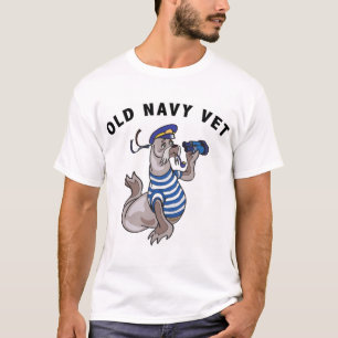 Vieux T-shirt de vétérinaire de marine