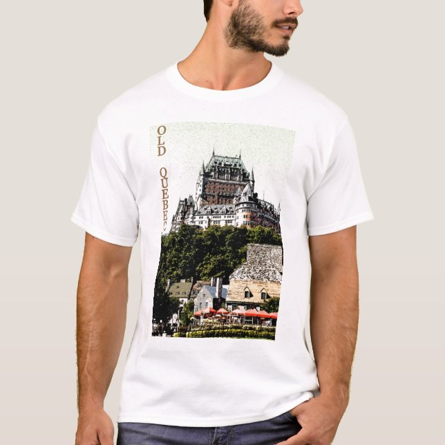 VIEUX T-shirt du QUÉBEC (Devant)