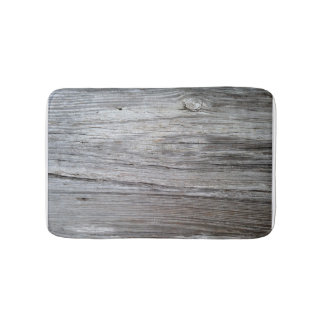 Vieux tapis de bain de panneau de barnwood