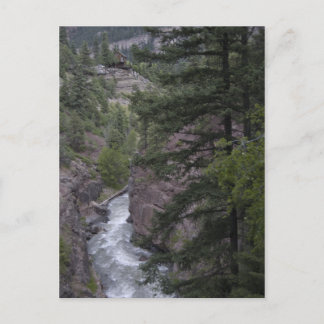 View @ box Canyon Fallgang Postkarte