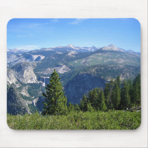 View from Glacier Point, Yosemite, CA Mousepad