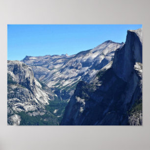 View from Glacier Point, Yosemite, CA Poster