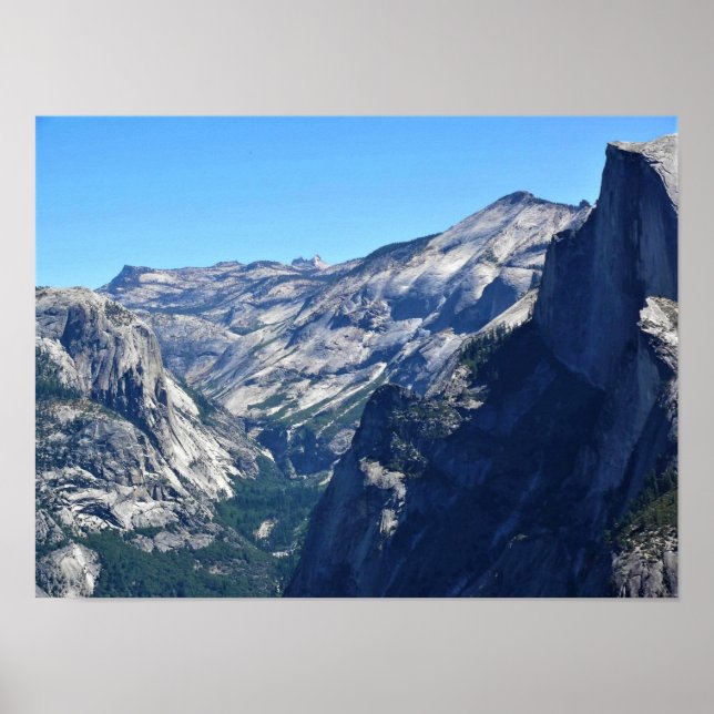 View from Glacier Point, Yosemite, CA Poster (Vorne)