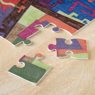 "View from spaceship" Abstrakte Kunst