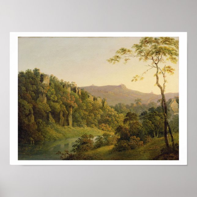 View in Matlock Dale, Looking Towards Black Rock E Poster (Vorne)