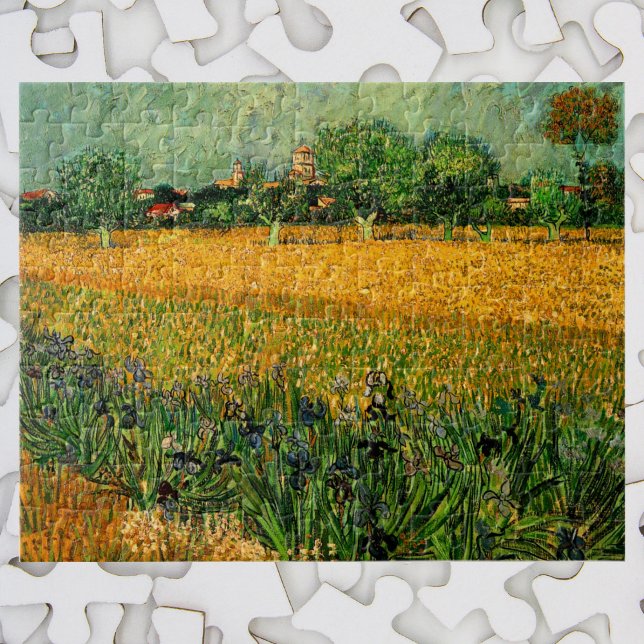 View of Arles with Irises by Vincent van Gogh (Von Creator hochgeladen)