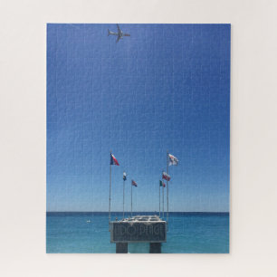 View of French Riviera in Nice Frankreich