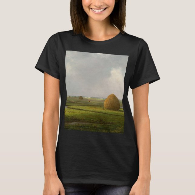 View of Marshfield, 1876 by Martin Johnson Heade T-Shirt (Vorderseite)