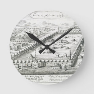View of Mecca, from 'Entwurf einer historischen Ar Runde Wanduhr