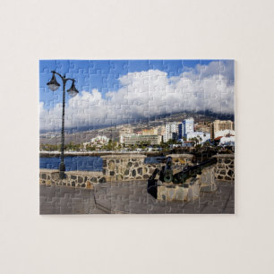 View of Puerto de la Cruz from Plaza de Europa