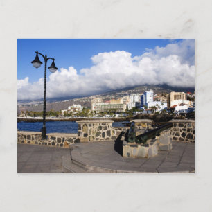 View of Puerto de la Cruz from Plaza de Europa Postkarte