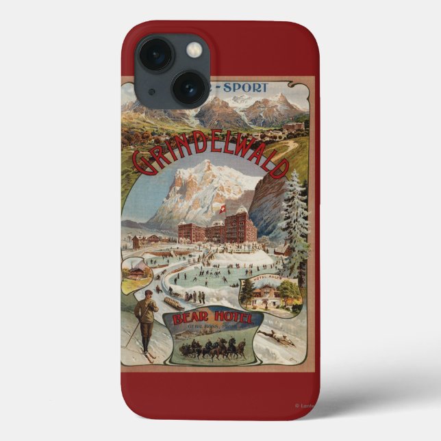 View of the Bear Hotel Promotional Poster Case-Mate iPhone Hülle (Rückseite)