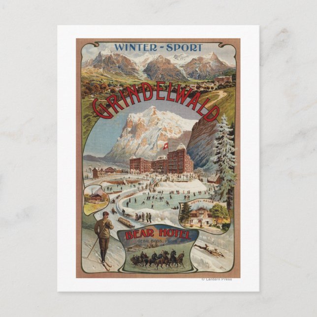 View of the Bear Postkarte (Vorderseite)