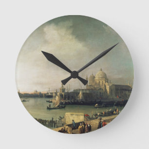 View of Venice Runde Wanduhr