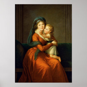 Vigée Le Brun - Prinzessin Alexandra Golitsyna Poster