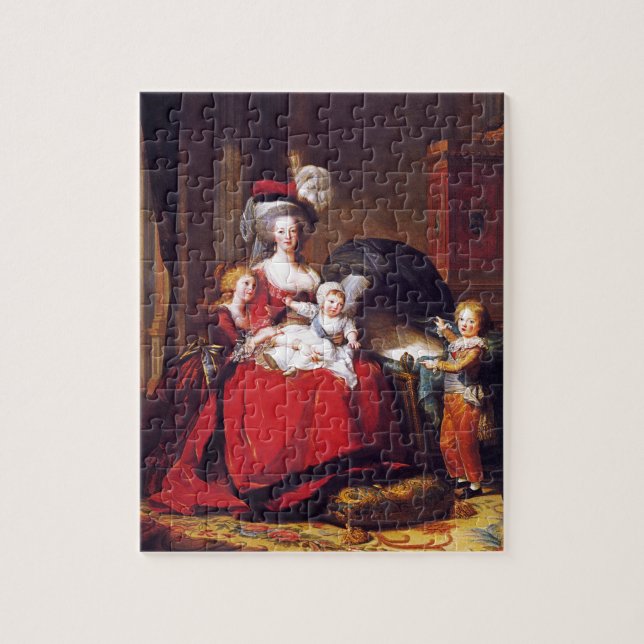 Vigée-Lebrun - Marie Antoinette und ihre Kinder (Vertikal)