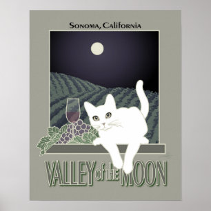 Vigne, Clair de Lune und Chat Blanc 2 Poster