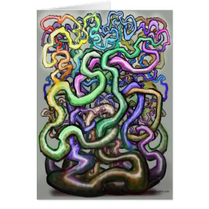 Vignes arc-en-ciel torsadées