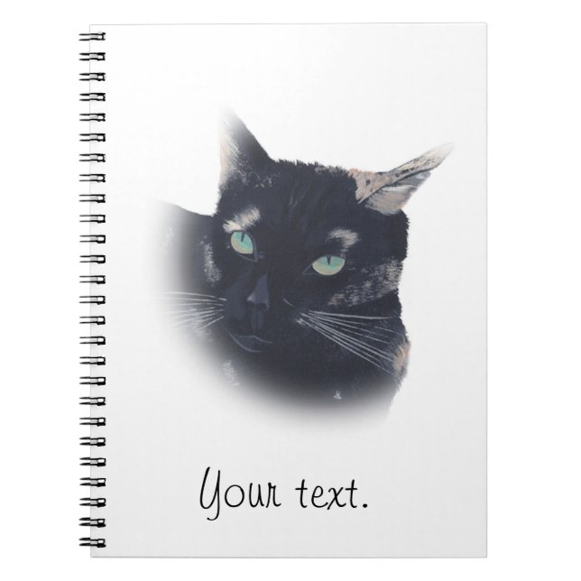 Vignette de Tortoise Shell Carnet visage de chat (Devant)