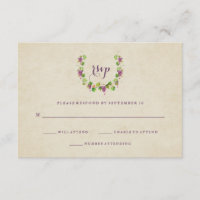 Vignoble vintage | Réponse du Mariage du thème du
