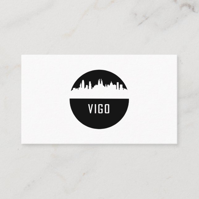 Vigo | cities of Spain Rabattkarte (Vorderseite)