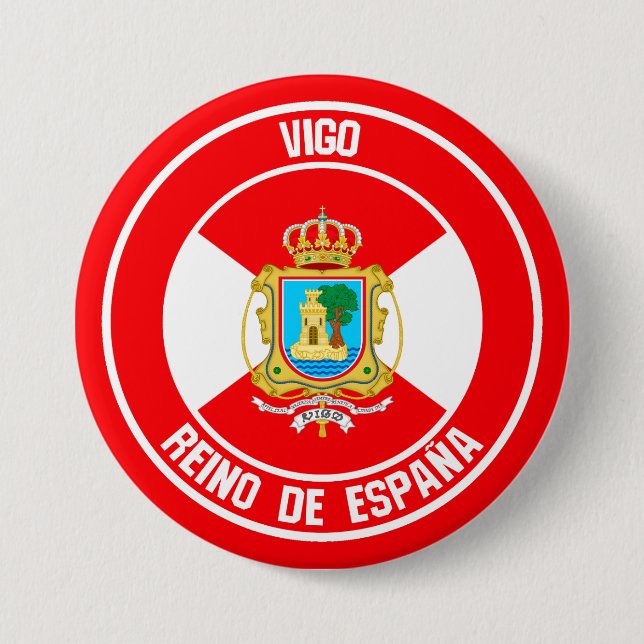 Vigo Round Emblem Button (Vorderseite)