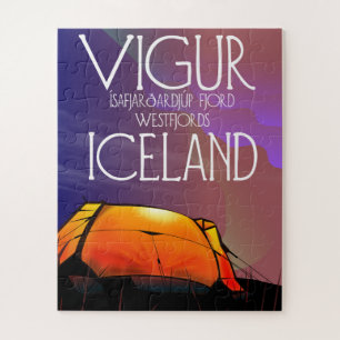 Vigur Ísafjarðardjúp Fjord in Westfjords Island