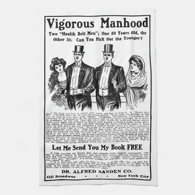 Vigurous Manhood Küchentücher (Vertikal)