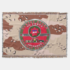 VII Armored Corps Desert Storm Veteran Decke