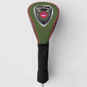 VII Corps Shield Golf Headcover