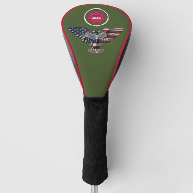 VII Korps Veteran Golf Headcover (Vorderseite)