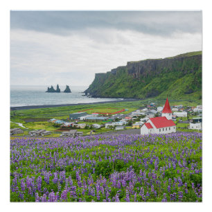VIK, ISLAND POSTER