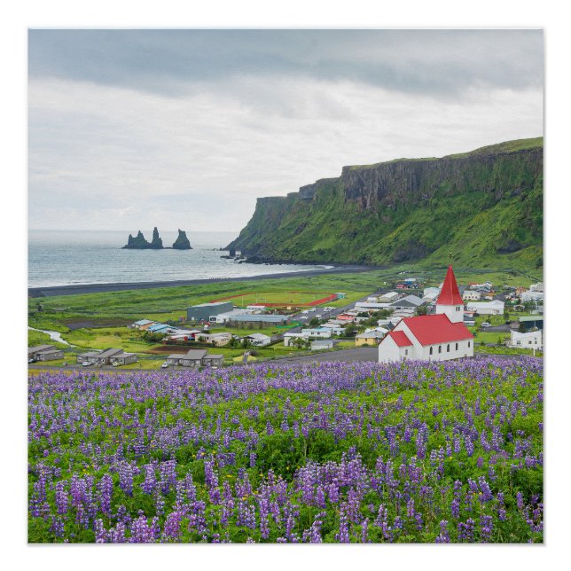 VIK, ISLAND POSTER (Vorderseite)