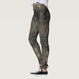 Viking Armor Abstract Design Leggings