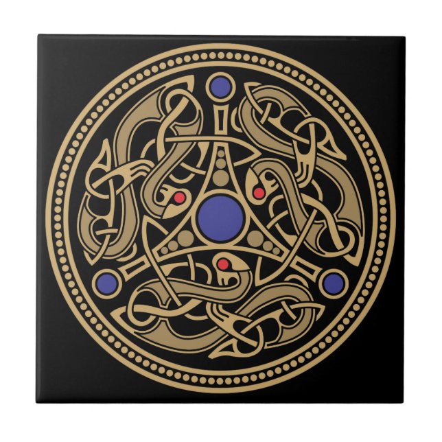 Viking Art Design Fliese (Vorderseite)