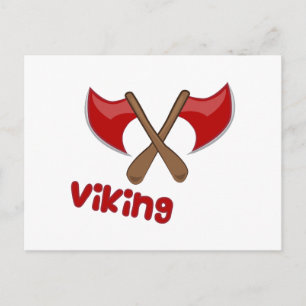 Viking Ax Postkarte