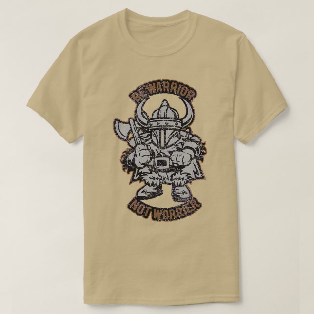 Viking Be kriegrior not irrier Classic TShirt (Design vorne)