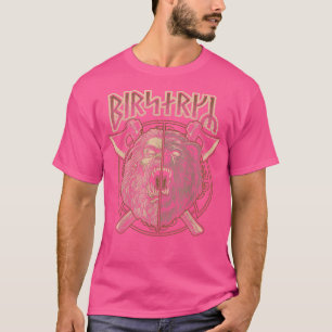 Viking Berserker Norse Pagan Bear Warrior Runes  T-Shirt