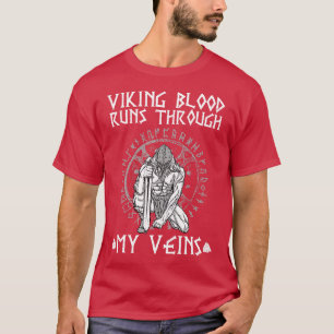 Viking Blutspuren durch 2 T-Shirt