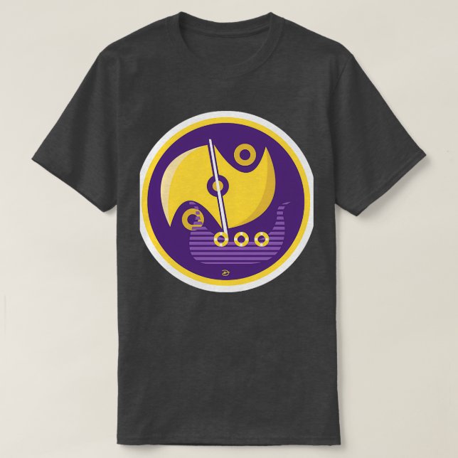 Viking Boat 6 T-Shirt (Design vorne)