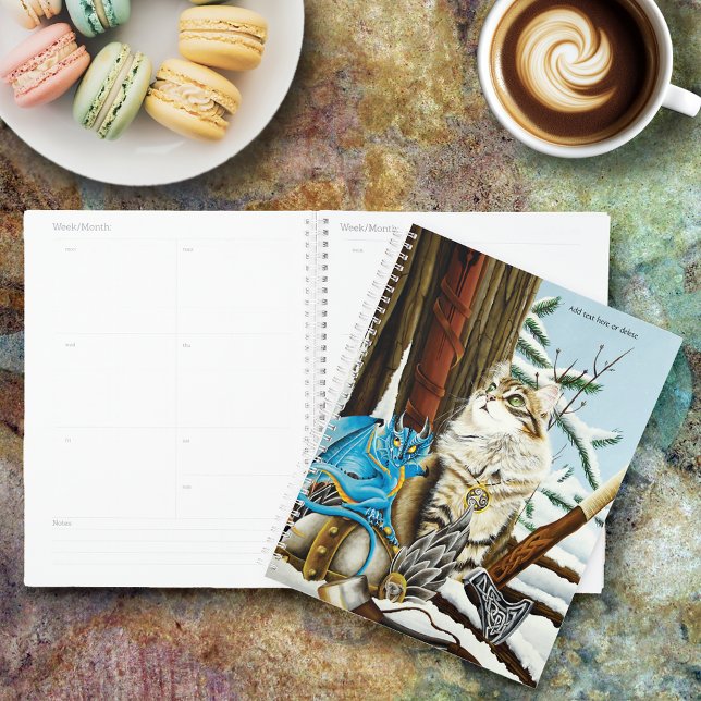 Viking Cat Blue Dragon (Créateur téléchargé)