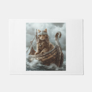 Viking Cat Fußmatte