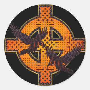 Viking Cross Aufkleber