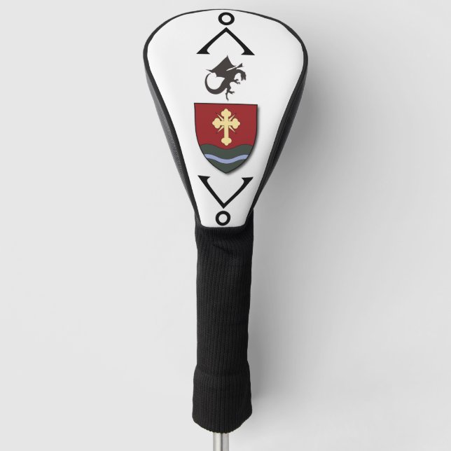 Viking era Nordic style Fantasy Art Golf Headcover (Vorderseite)