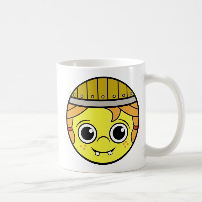 Viking Face Coffee Tasse (Rechts)