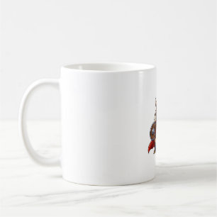 Viking Faultier Oversized T-Shirt Kaffeetasse